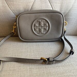 Tory Burch Gray Crossbody Bag